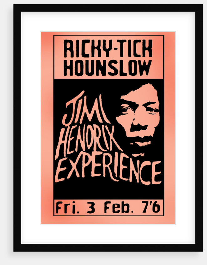 Jimi Hendrix Experience Poster (1) by Rokpool